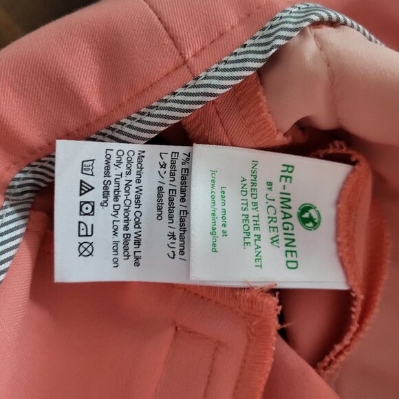 J. Crew Hayden Kickout Cotton Stretch 0P NWOT - Picture 9 of 9